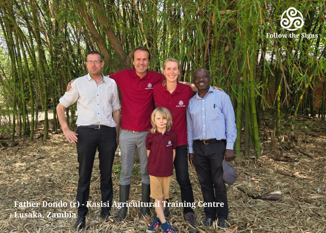 Kasisi Agricultural Training Centre in Lusaka, the biggest organic farm in Zambia where Father Dondo and his team educate young people from Zambia and abroad.
